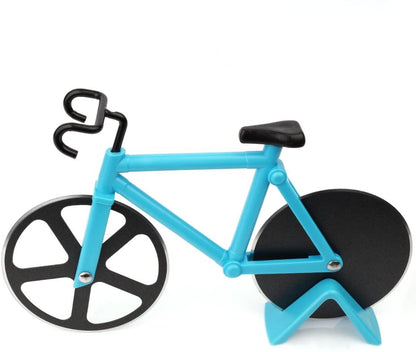 Stainless Steel Bicycle Pizza Cutter - 3 Colors