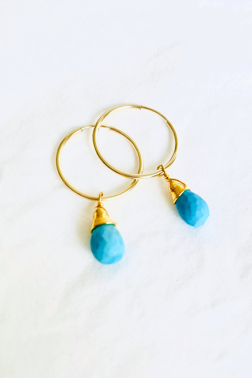 3/4" Hoop ~ Petite Gem