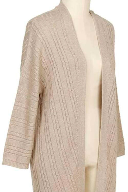 3/4 sleeve cardigan