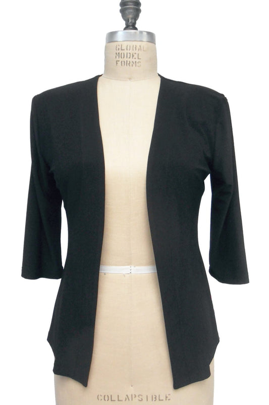 3/4 sleeve classic cardigan