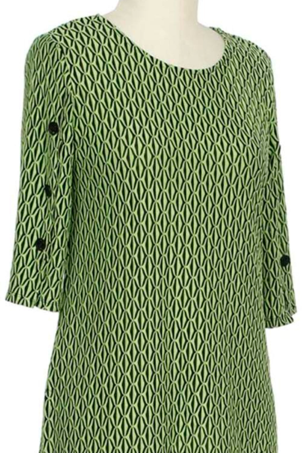 3/4 Sleeve Dezmond Novelty Top - CORAL ONLY