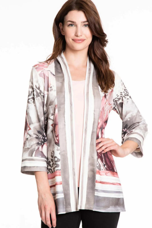 3/4 SLEEVE KIMONO/CARDOGAN DROP SHOULDER