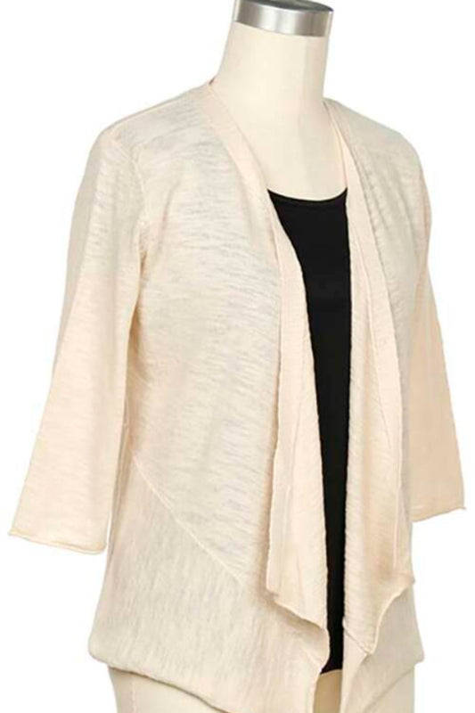 3/4 sleeve light weight cardigan