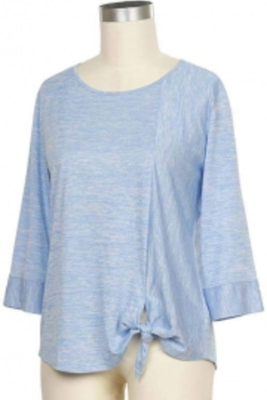 3/4 Sleeve Novelty Solid Top