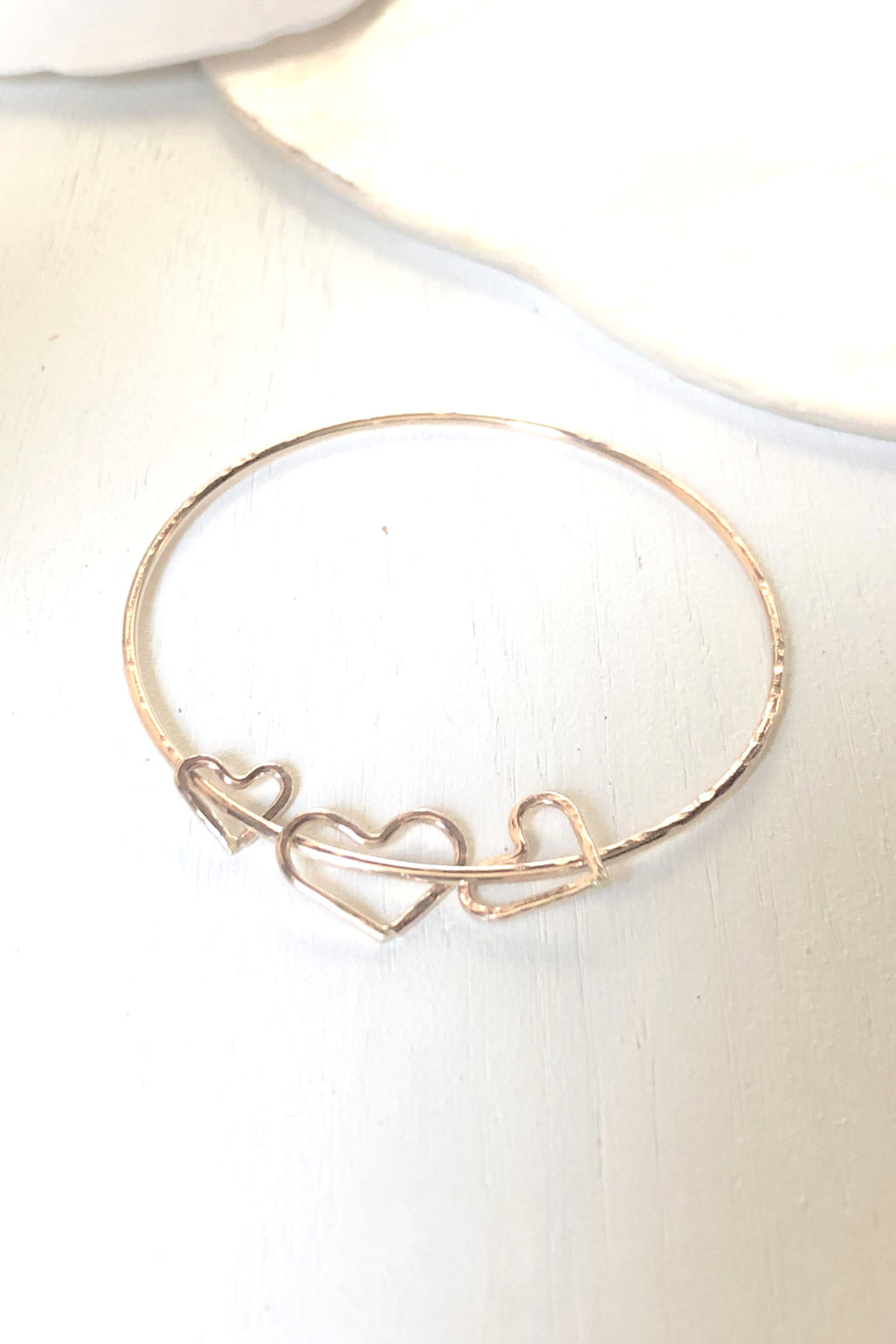 3 Heart Bangle