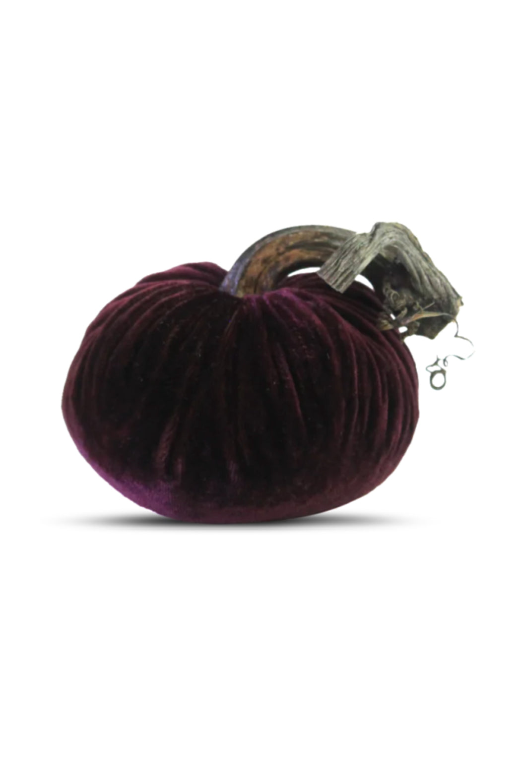 3" VELVET PUMPKINS