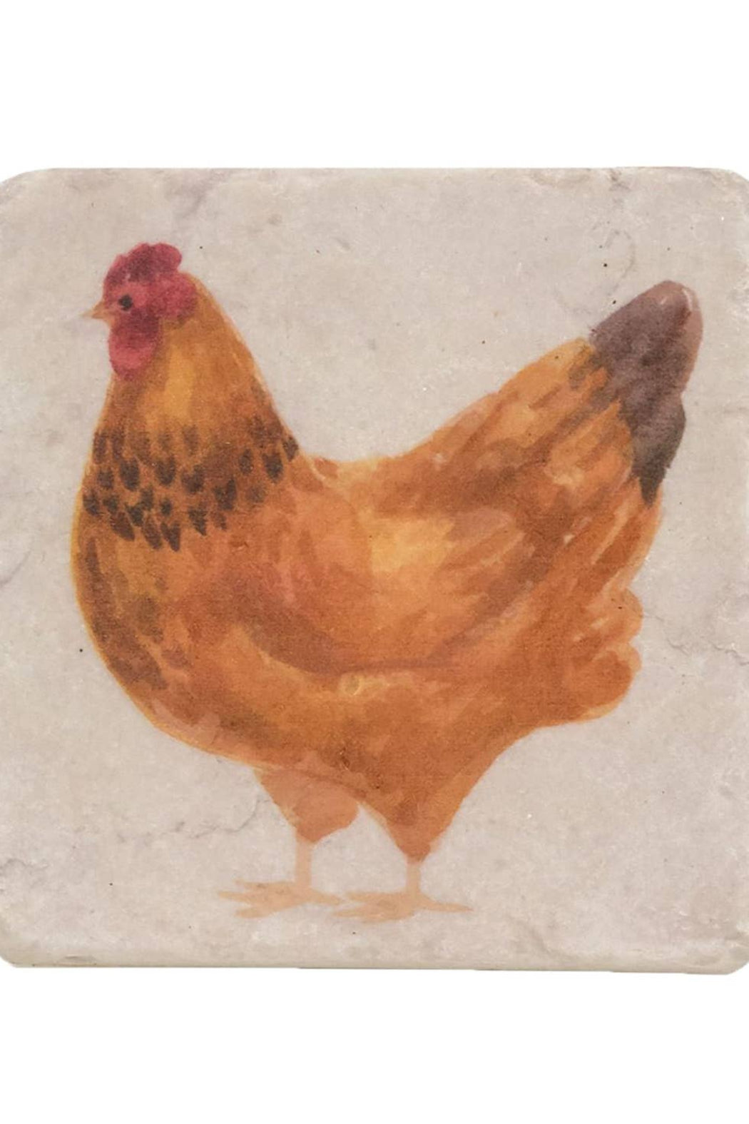 4/Set Rooster Resin Coasters