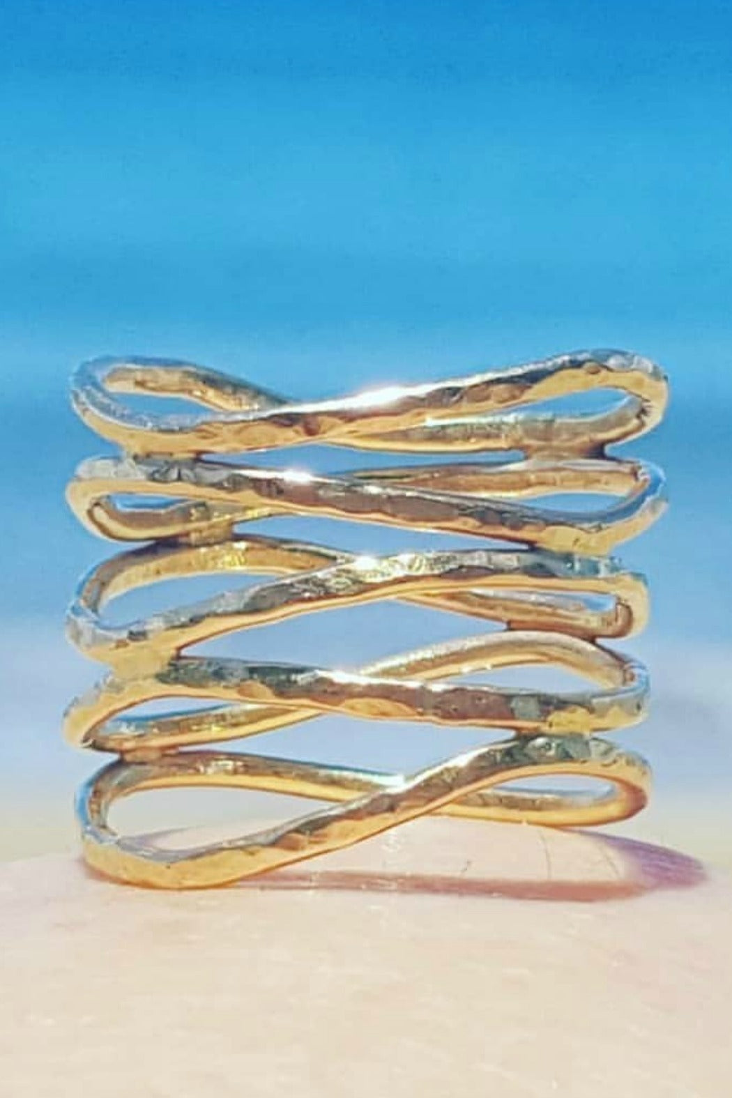 5 Maui Waves Ring