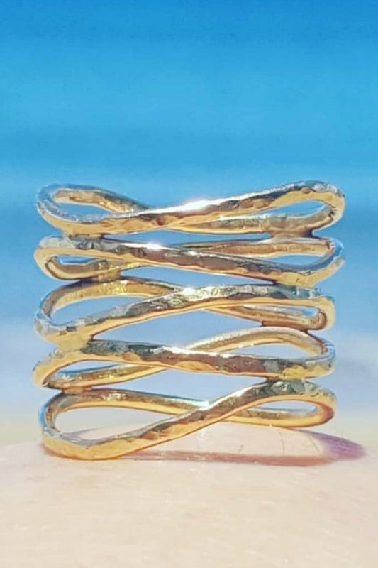 5 Maui Waves Ring