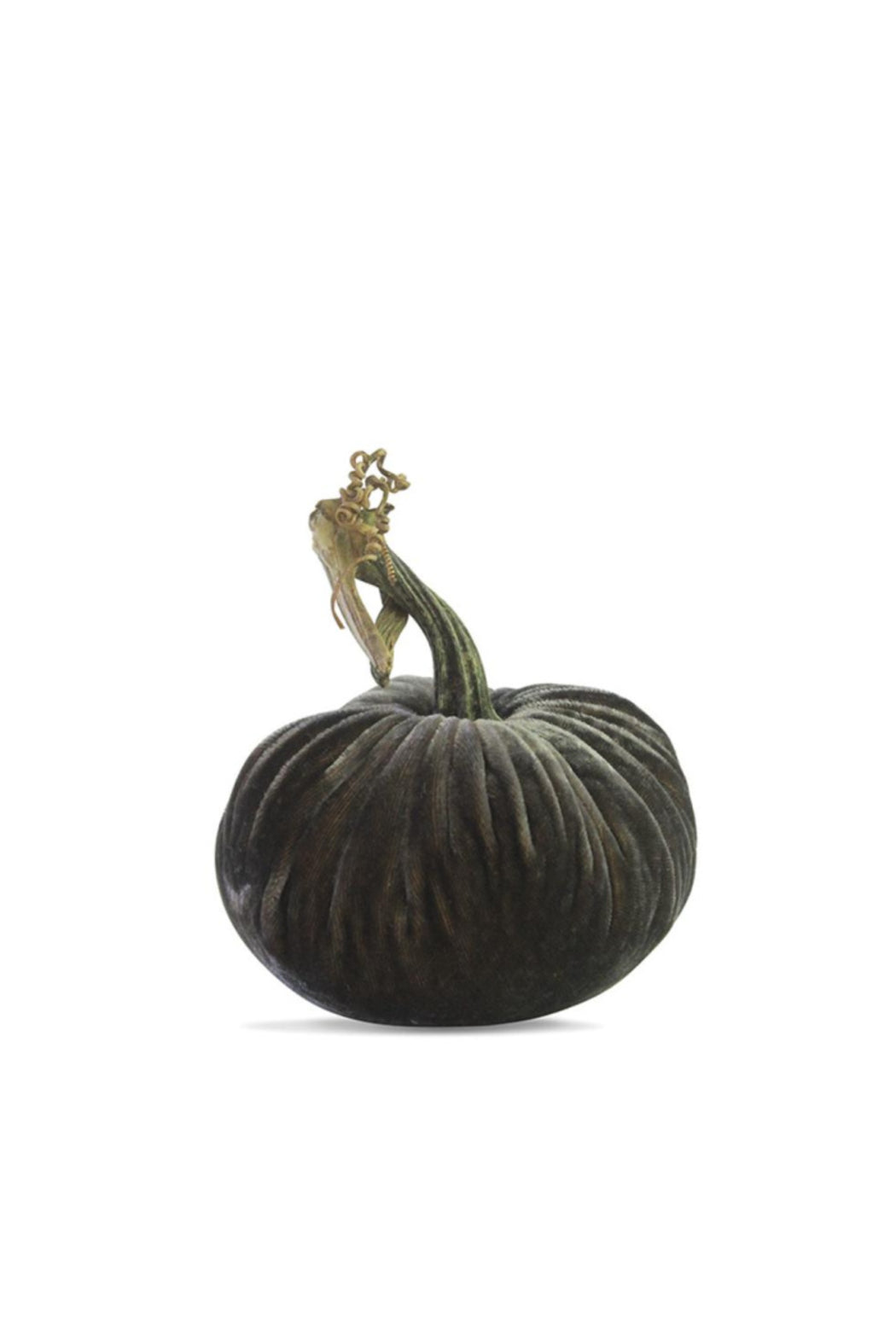 5" VELVET PUMPKINS