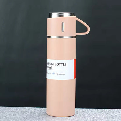 Stainless Steel Insulated Vacuum Sealed Bottle Set