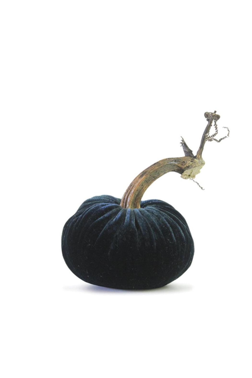 6" VELVET PUMPKIN