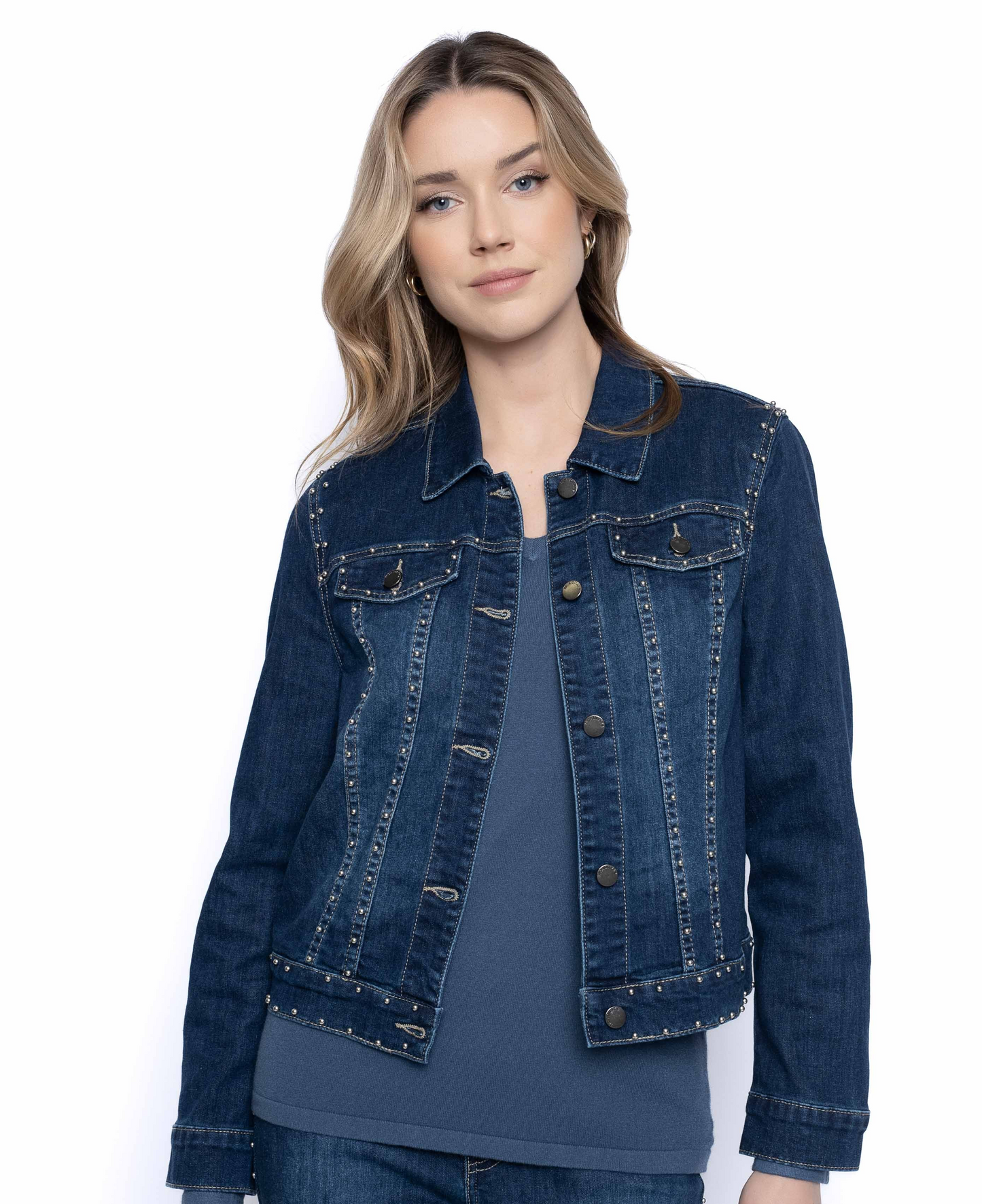 Studded Denim Jacket
