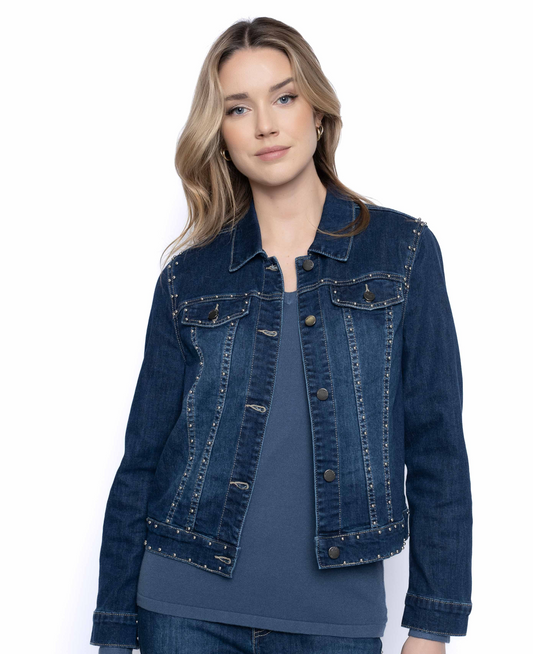 Studded Denim Jacket
