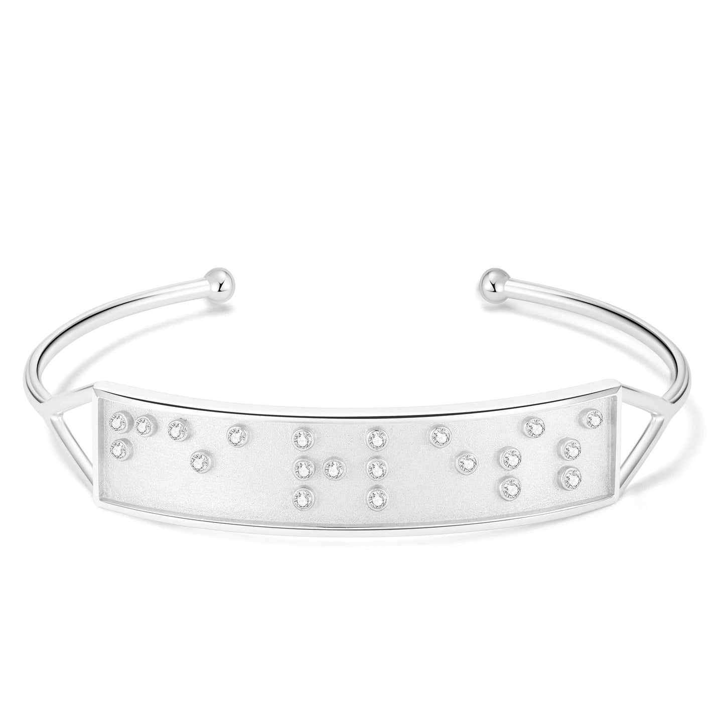 Touchstone Fearless Cuff Silver