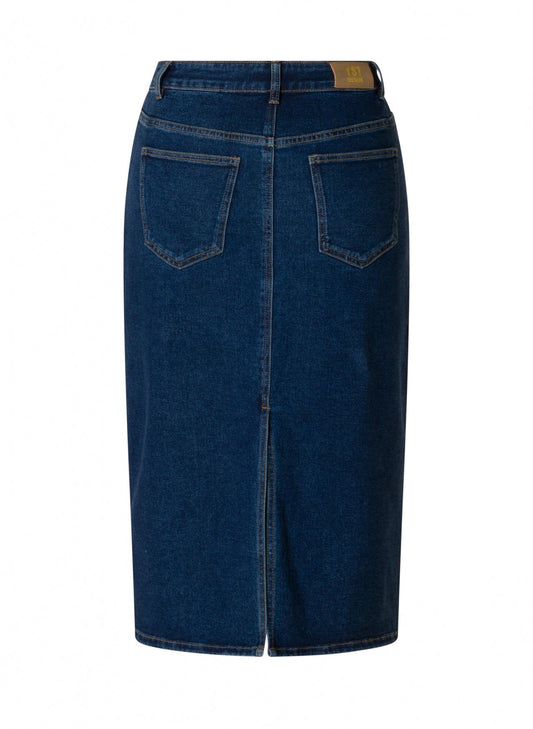 Yesta Riva Vintage Wash Denim Skirt
