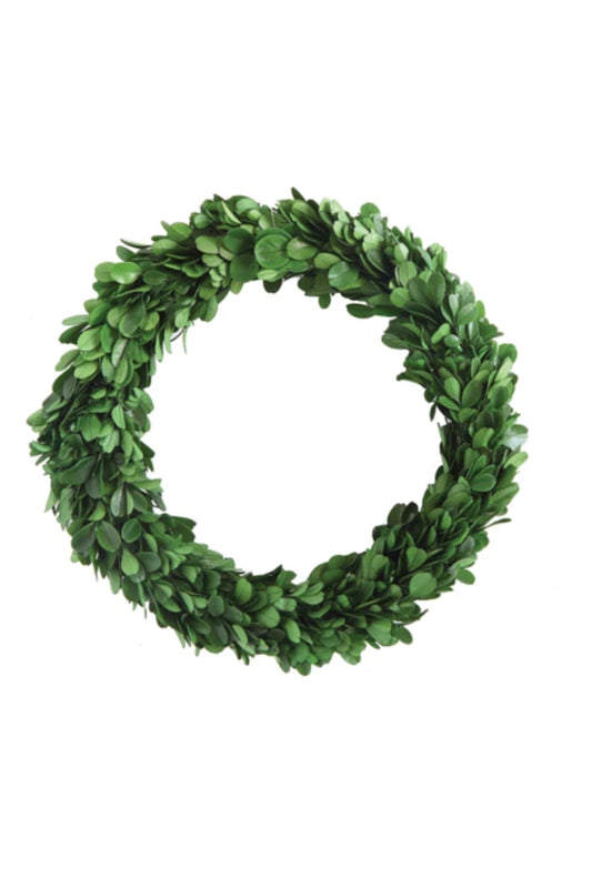 9-3/4" Rnd Preserved Boxwood Wreath