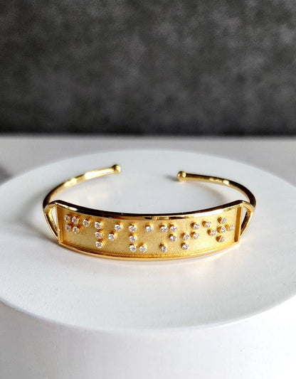 Touchstone Galivanter Cuff Bracelet Gold