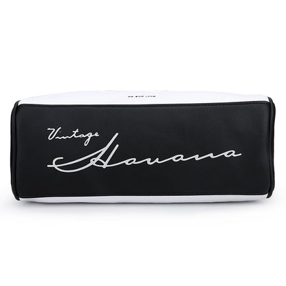 ANGELICA BAG - WHITE BLACK