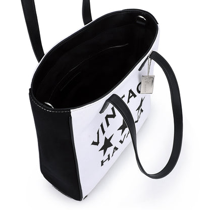ANGELICA BAG - WHITE BLACK