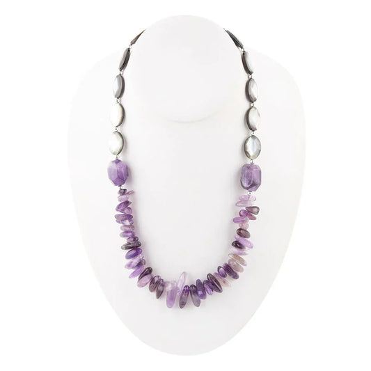 Amethyst Love Necklace