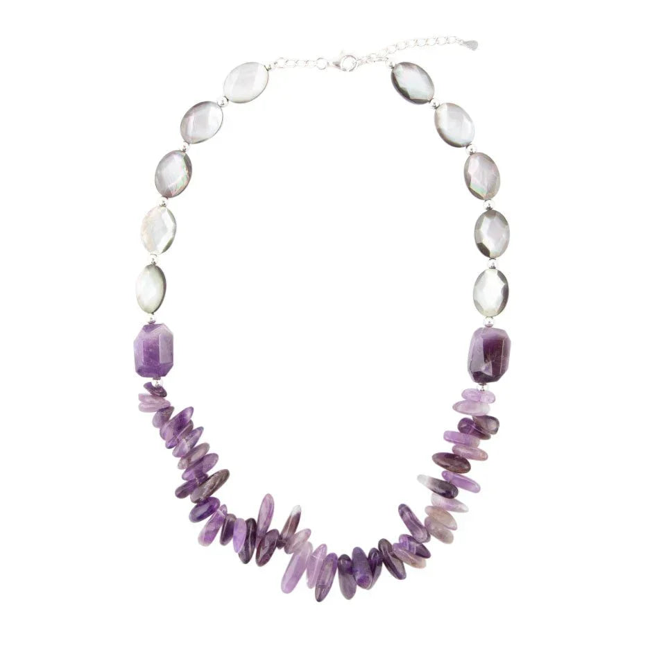 Amethyst Love Necklace