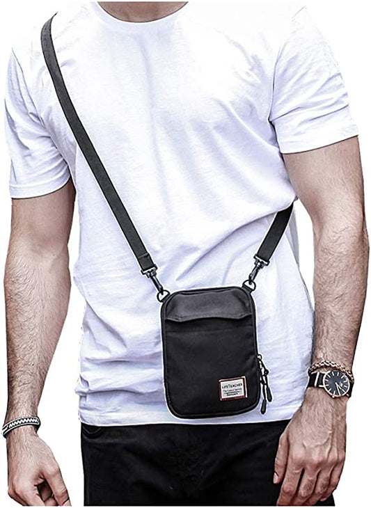 Unisex Stylish Messenger Bag Compact and Durable Shoulder Daily Commuter