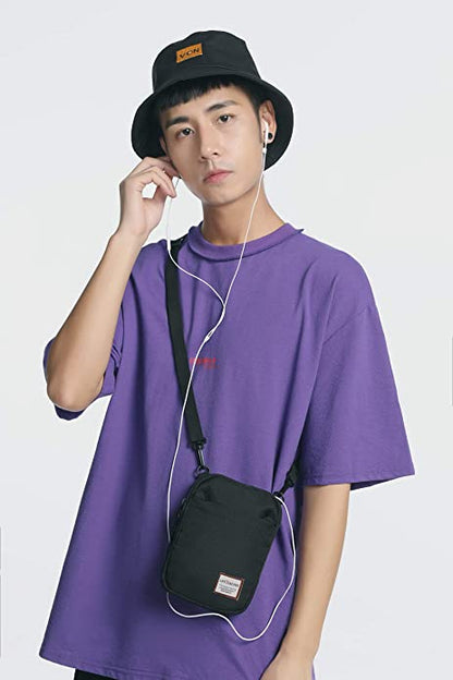 Unisex Stylish Messenger Bag Compact and Durable Shoulder Daily Commuter