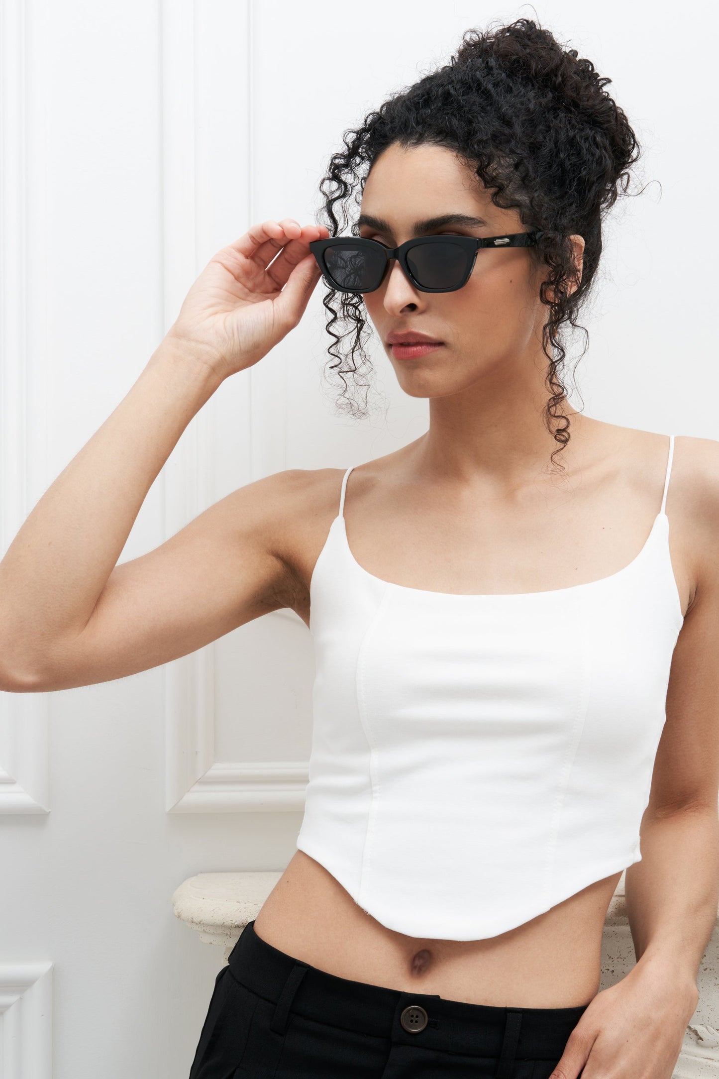 Billy Sunglasses Black/Smoke Lens