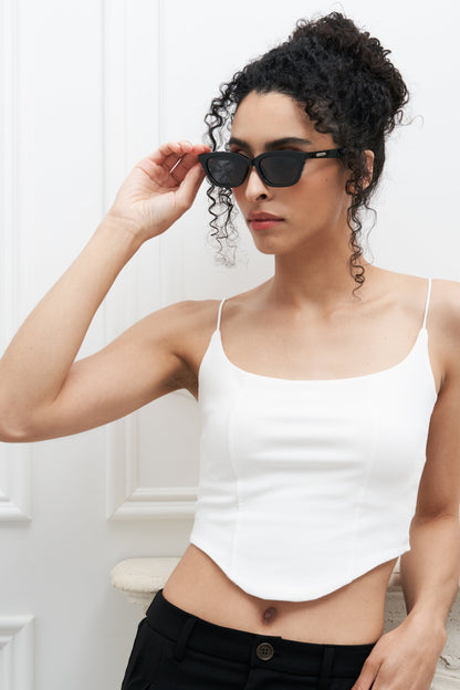 Billy Sunglasses Black/Smoke Lens