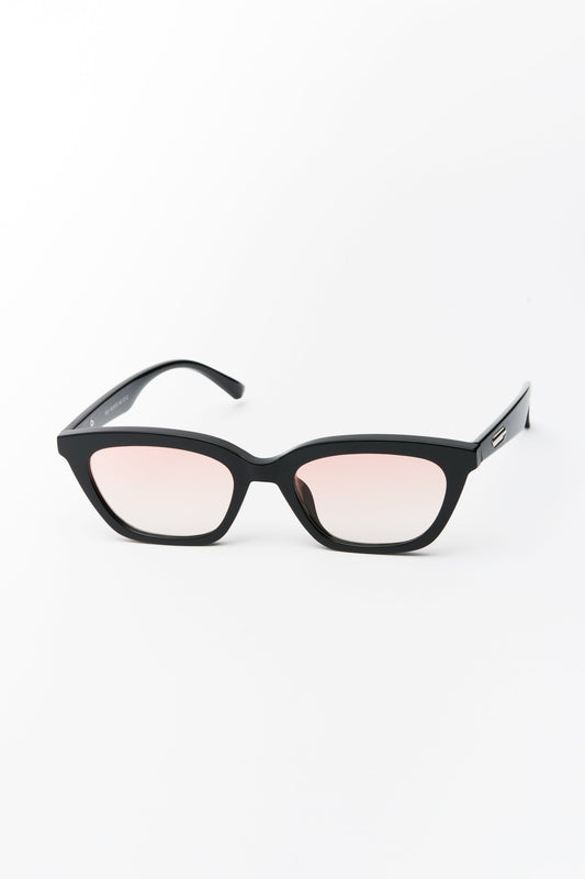 Billy Sunglasses Black/Sunrise Lens