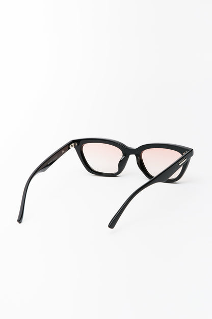 Billy Sunglasses Black/Sunrise Lens