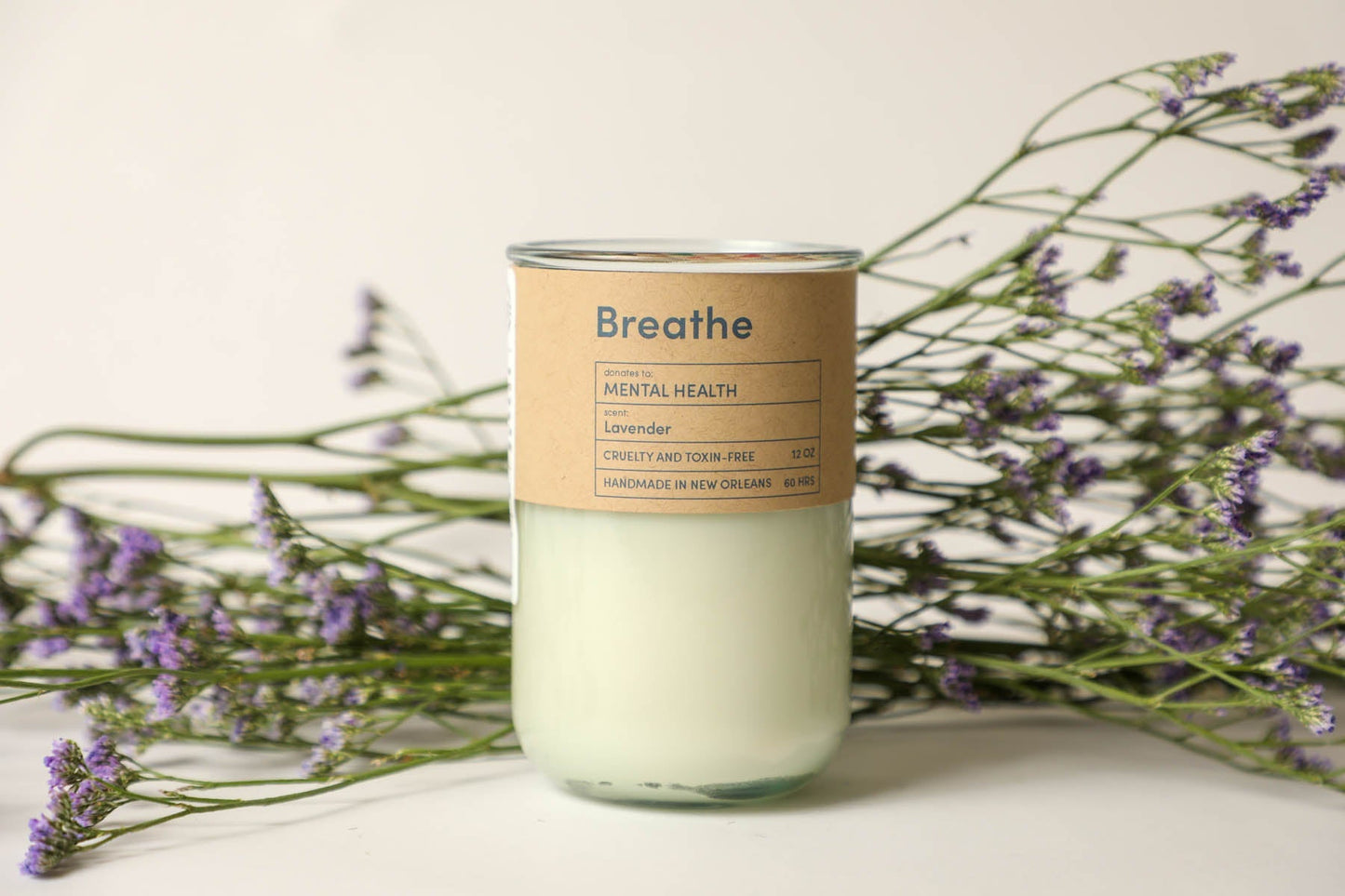 Breathe, Mental Health / Lavender Scent: Candles for Good