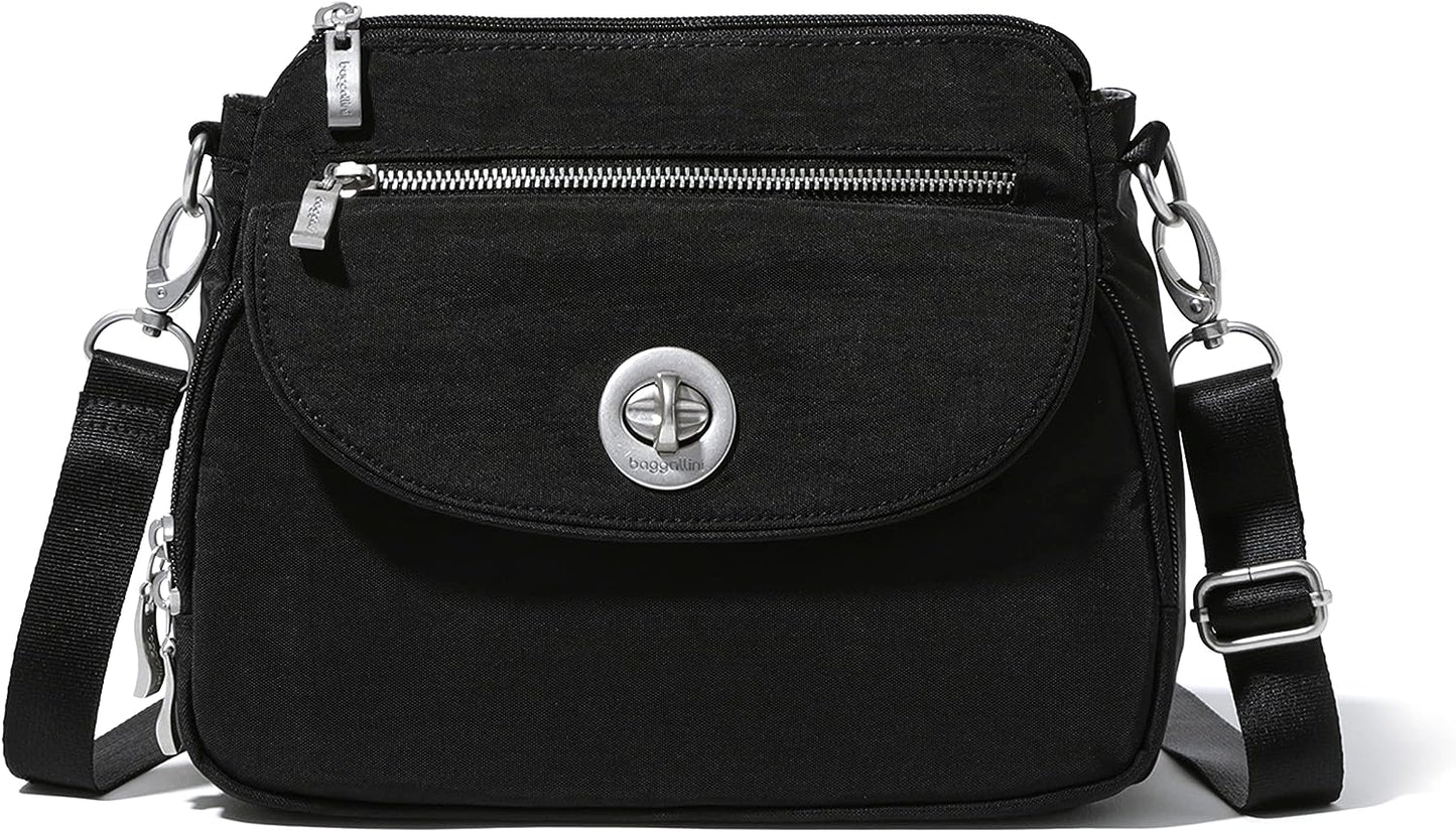 Baggallini Calais Cross Body - Black Opal