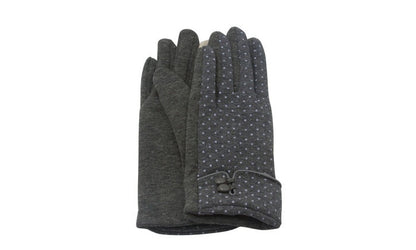 Women's Touchscreen-Compatible Fleece Gloves