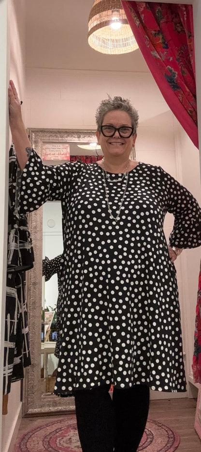 Bodacious Tulip Sleeve Dress
