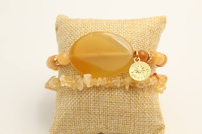 Burlap Bracelet Pillow