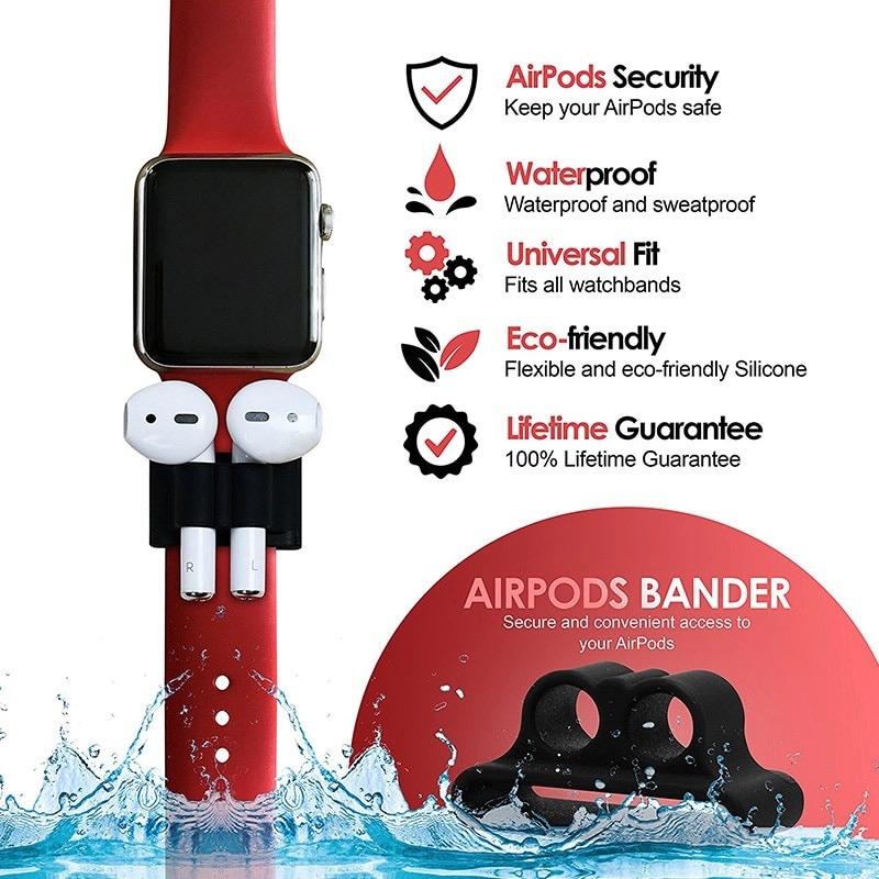 AirPods 1 & 2 Accessories 3 in 1 Anti Lost Gear