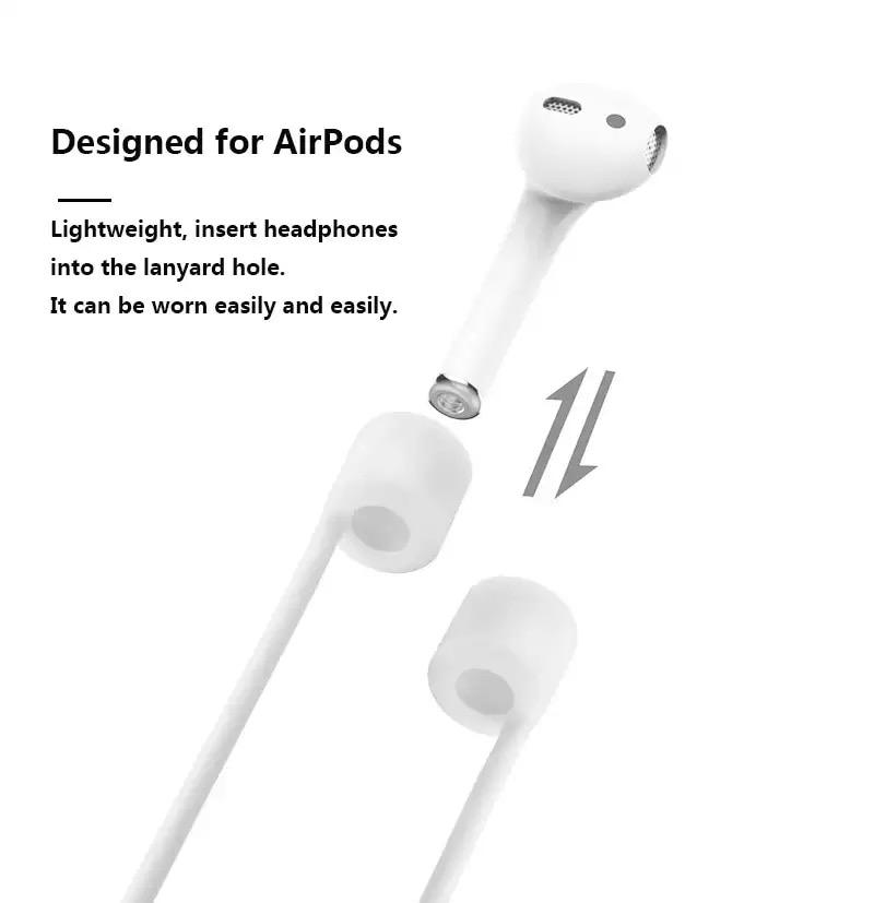 AirPods 1 & 2 Accessories 3 in 1 Anti Lost Gear