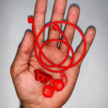 AirPods 1 & 2 Accessories 3 in 1 Anti Lost Gear