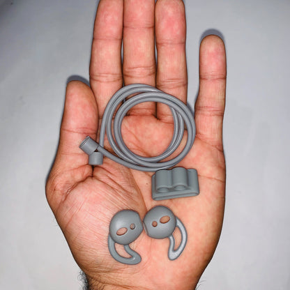AirPods 1 & 2 Accessories 3 in 1 Anti Lost Gear