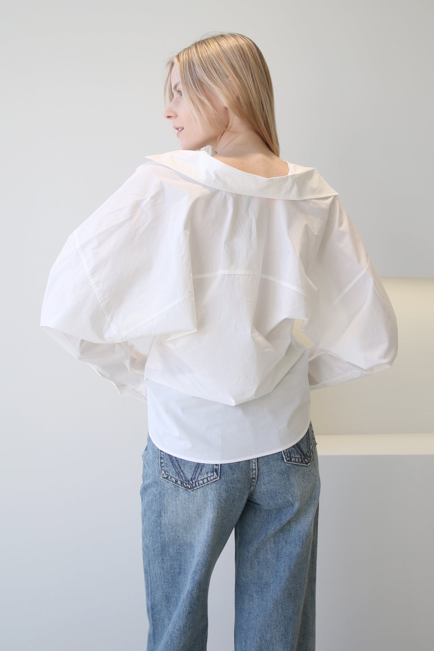 Toteme Cotton Poplin Shirt White