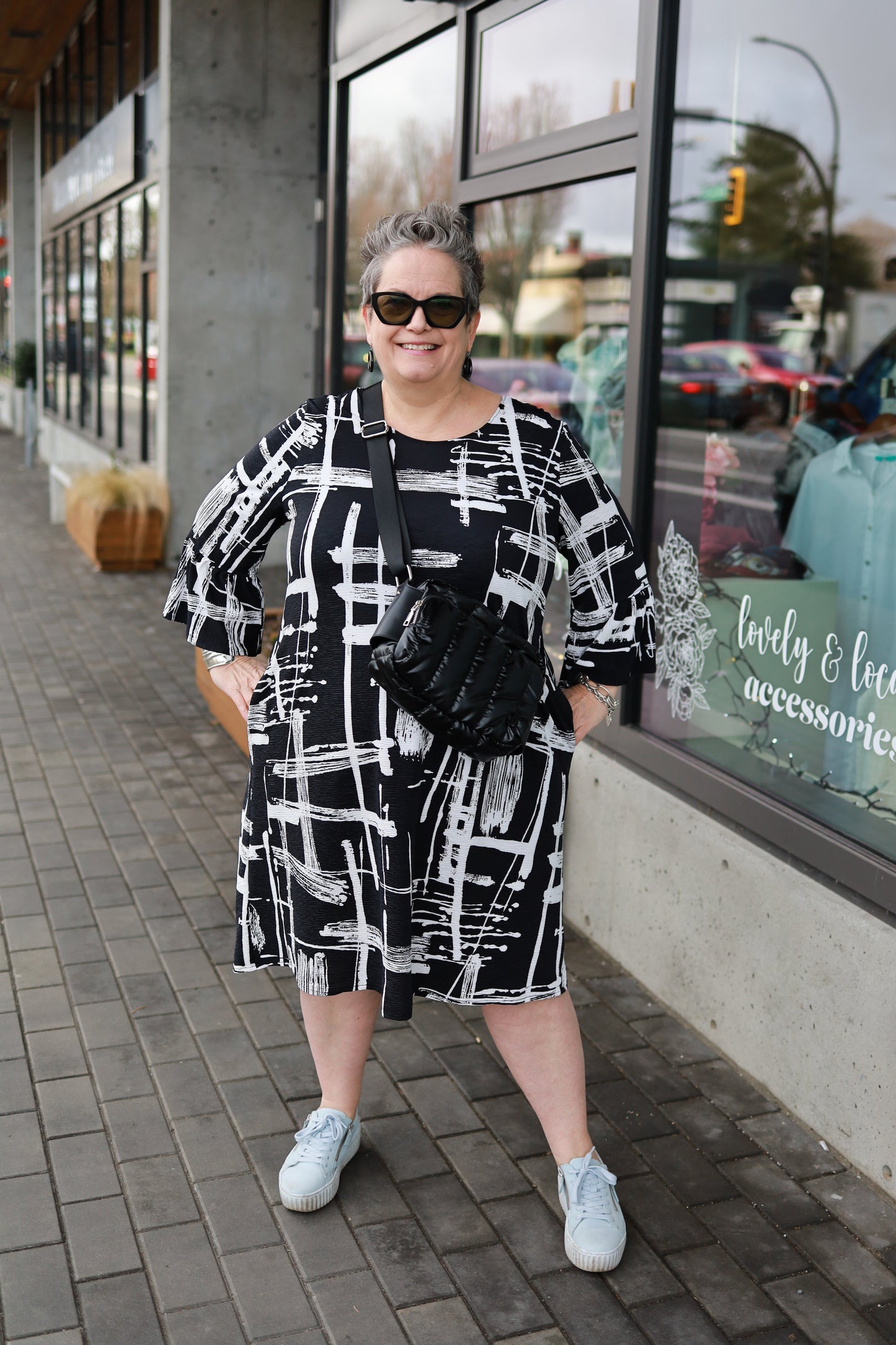 Bodacious Tulip Sleeve Dress