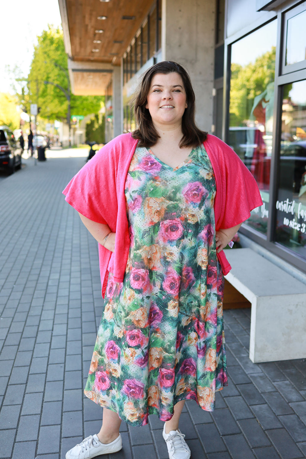Bodacious V-Neck Sleeveless Maxi Dress
