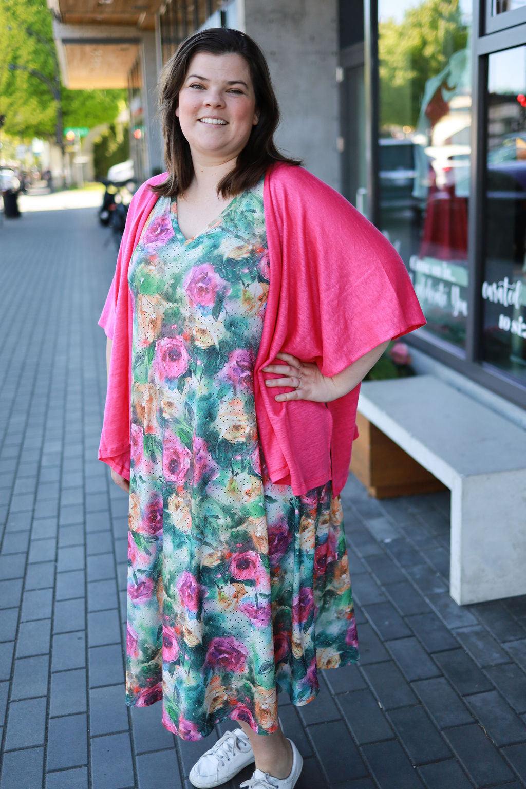 Bodacious V-Neck Sleeveless Maxi Dress