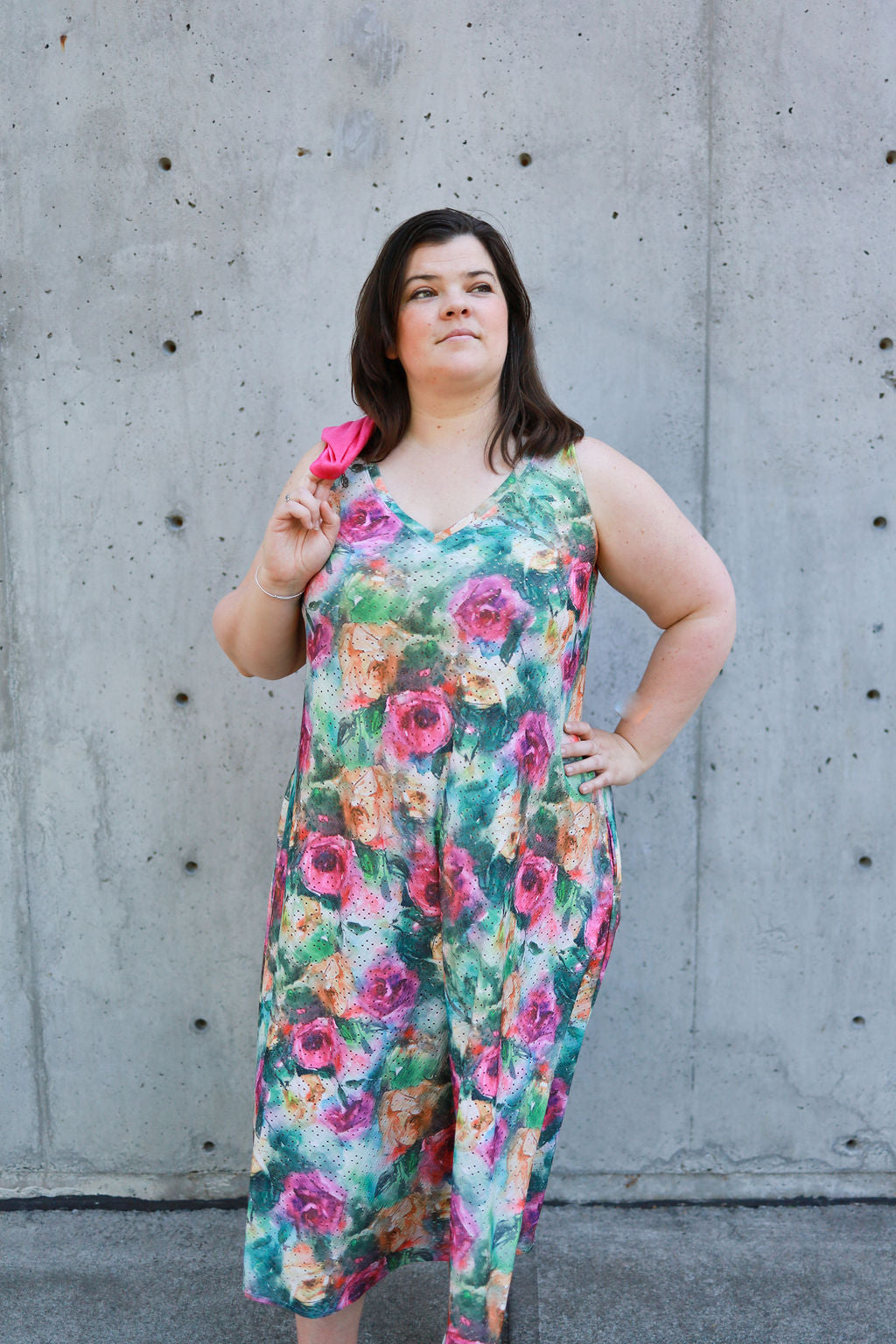 Bodacious V-Neck Sleeveless Maxi Dress