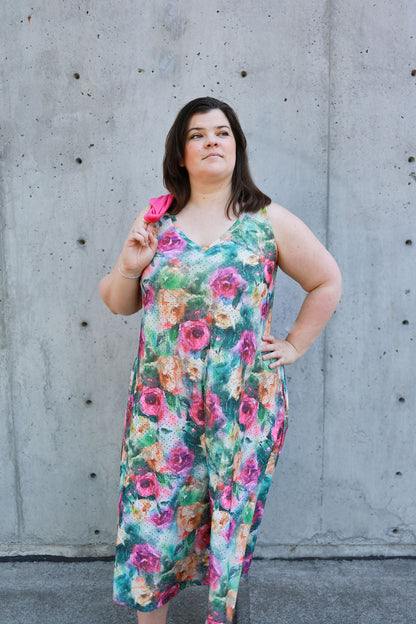 Bodacious V-Neck Sleeveless Maxi Dress