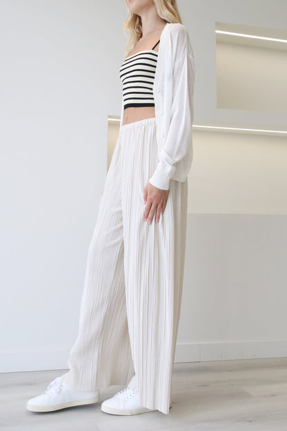 Sunblock Cardigan White