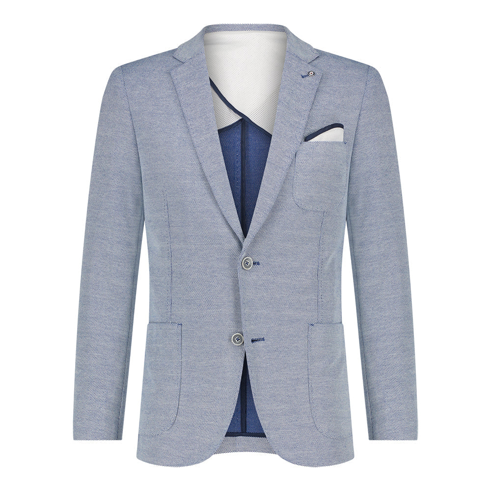 Blue Industry Waffle Knit Stretch Blazer
