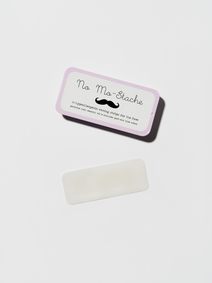 No Mo-Stache Lip Wax Kit 40 Strips (2 Pack Bundle)